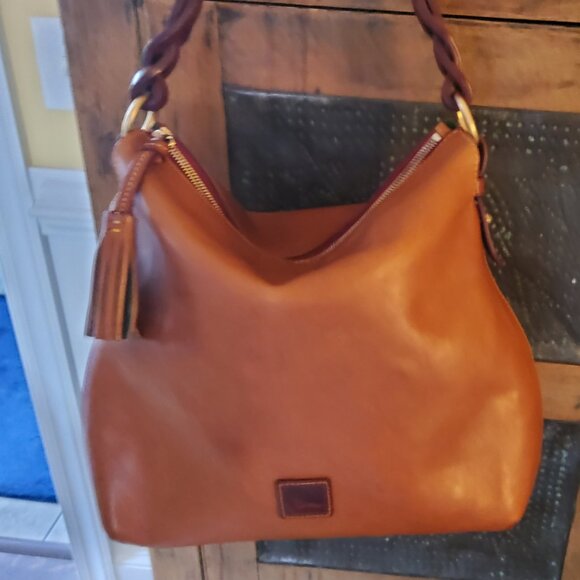 Dooney & Bourke Florentine Twist Strap Hobo in natural - Picture 1 of 12